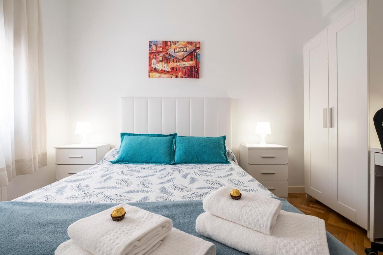 Madrid Center Room Private 7 Minutes Or 4 Metro Stops المظهر الخارجي الصورة